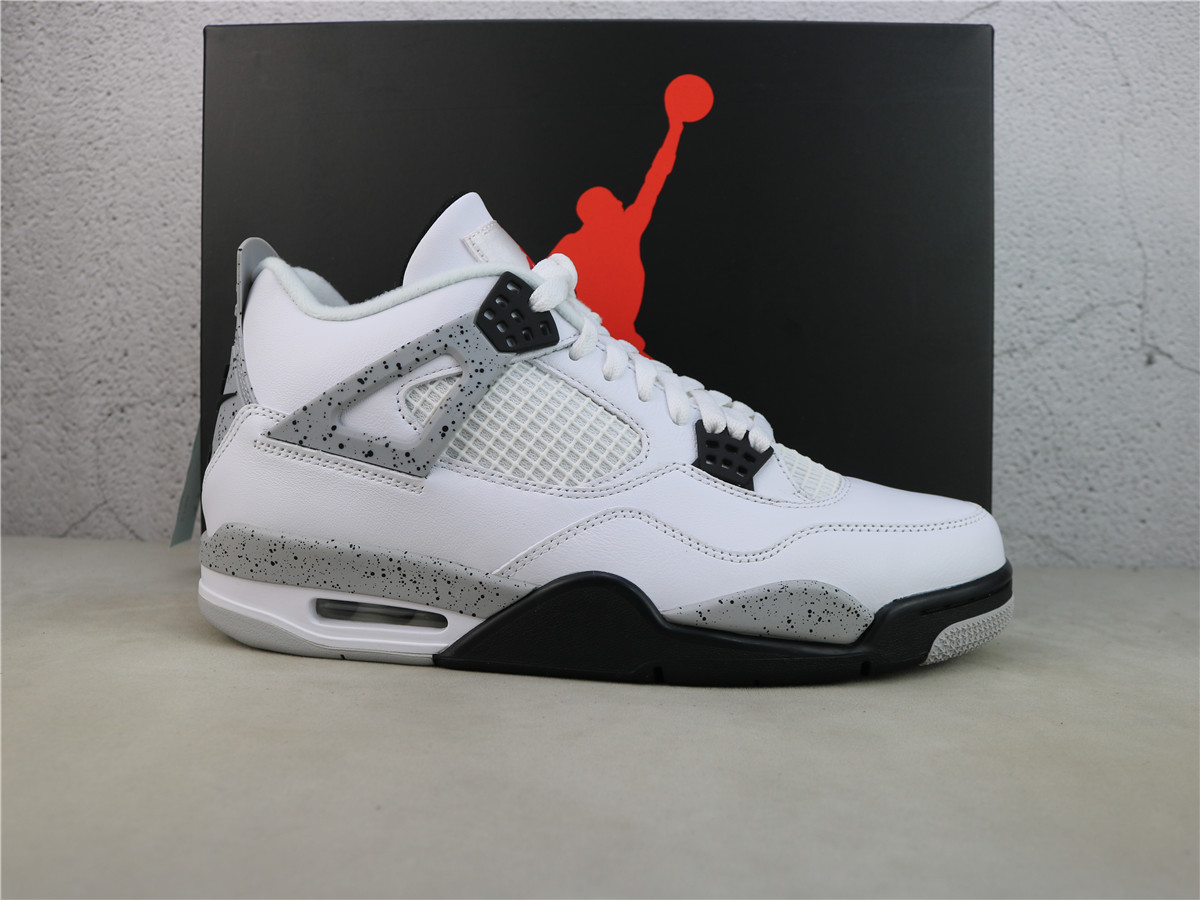 GX Batch Air Jordan 4 Retro OG White Cement 840606 192